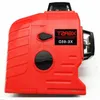 Freeshipping High Quality XE-65D Laser 12 Line 3D Laser Level 360 Vertikal och horisontell Xeast 3D-lasernivå Självutsläpp Röd balk GTVJN