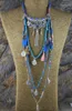 Chokers Gypsy Statement Vintage Long Necklace Ethnic Jewelry Boho Necklace Tribal Collar Tibet Jewelry 230410