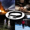 Head lamps Super Bright LED Headlamp 7 Lighting Modes Zoomable Torch Headlight IP66 Waterproof USB Rechargeable 18650 Battery Flashlight P230411