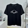 T-shirts pour hommes Designer de luxe t-shirts Saturne T-shirt à manches courtes Homme Femme Designer t-shirt Été Pull ample Tee Vi Sweat-shirt en pur coton