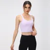 afk-lu 18 Yoga Outfits Shirts Exercise Fitness Sports Bra Gym Clothes Women Breathable Quick Dry Tank Tops Vest