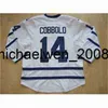 Weng Mississasauga Steelheads 14 Cobbold 20 Graves Mens Mens Youth Youth 100% вышивка Cusotm Любое название любое число хоккей -майки дешево быстро