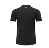 Lu Sports Мужская рубашка поло Мужская быстросохнущая впитывающая пот тренировочная футболка с коротким рукавом R275 Plus Все виды моды