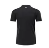 LULUS SPORTS MENS POLO SHIRTクイックドライスウェットワークアウトショートトップメンスリーブR275プラスサイズ5XLラグジュアリーブランドTシャツ45354