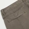 Jeans pour hommes Jeans évasés hommes rue Y2k pantalon de mode automne hiver décontracté fermeture éclair Patchwork Vintage Baggy Streetwear pantalon en jean original 231110