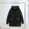 Trenchs de Femmes Manteaux Vin Rouge Veste Femmes 2023 Hiver Longue Parka Casual Femme Manteau Mode Femme Coton Rembourré Chaud