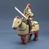 古代中国スタイルの一般的な騎兵歩兵の小道具セットミニ人形のフィギュアビルディングブロックレンガのおもちゃクリスマスギフト231110