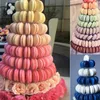 Strumenti da forno Espositore per cupcake Espositore per amaretti Torre per torta Festa di nozze Casa