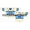 WENG GO Anpassad 2007 08-2008 09 OHL MENS Womens Kids White Blue Grey Stiched Mississauga Michaels Majors S Ontario Hockey League Jerseys