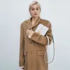 Damska męska torba kurierska miui na ramię luksusowy projektant prawdziwej skóry pochette kopertówka torebka moda sprzęgło klapa torebka sling torebka crossbody hobo torby