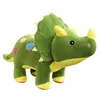 Pluche poppen creatief schattig pluche zachte triceratops stegosaurus plush speelgoed dinosaurus pop knuffel Kinderen dinosauriërs speelgoed verjaardagscadeaus 230410
