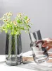 Wazony w stylu nordyckim wazony szklane hydroponiczne wazon suszone kwiaty wazon terrarium nowoczesne domowe dekoracja salonu dekoracja domu p230411