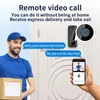 Deurbellen Draadloze deurbelcamera met HD-video Nachtzicht Stemverandering - Smart Home Security System Monitor YQ231111