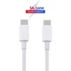 Зарядный кабель USB C к USB C, 2 м, 100 Вт, для Macbook Pro 96 Вт, 87 Вт, 61 Вт, 13, 15