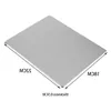 Freeshipping Aluminium Alloy Mouse Pad Waterproof Gaming Mouse Mat Creative Metal Mousepad With Anit-slip PU Leather For LOL Ufcku