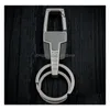 Metal Keychain midja Hang Men Key Chain Charm Holder Ring Chaveiro Porte Holiday Gift Present Drop Delivery Dhrxj