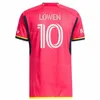 St. L OUISサッカージャージ9 Klauss 10 Lowen 8 Stroud 11 Gioacchini 22 Hiebert 7 Ostrak 19 Vassilev 24 Bartlett 21 Alm 2 Nerwinski Football Shirt Kits Uniform 2023 2024 FC