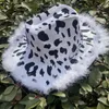 Berets cowboy hoed met trekkoord touw fancy japle up kostuum kleding zon hoeden koe patroon voor unisex volwassenen feesten buiten