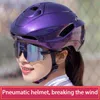 Motorcycle Helmets Cycling Helmet Racing Road Bike Aerodynamics Wind Men Sports Aero Bicycle Accessories