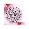 Beads New 50Pcs 10Mm Oval Bead Evil Eye Resin Spacer For Jewelry Making Diy Bracelet 01 Drop Delivery Home Garden Arts Crafts Dh1Og