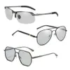 Новые фотохромные солнцезащитные очки, мужские поляризационные очки-хамелеоны для вождения, мужские солнцезащитные очки с изменением цвета, дневные очки ночного видения для водителя