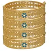 Bracelet français 24K plaqué or Bracelets pour femmes mariage fête de mariée 2-4 pièces fille luxe Bracelets femme cadeaux africain dubaï