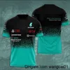 Męskie T-shirty wieczorowe torby 2023 NOWA DUŻA T-shirt Petronas Formula 1 T-shirt | T-shirt z nadrukiem 3D z krótkim rękawem 3D 4113