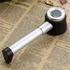 Magnifying Glasses Handheld Illuminated Loupe Glasses Magnifier With UV Light Dermatoscope Clear Vision Measure Scale Optical Magnifying Glass 230410