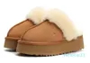 Soft comfortable sheepskin keep Warm slippers Girl Beautiful gift free transshipment