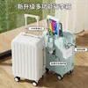 Suitcases Trendy Luggage Large Capacity Multifunctional Travel Box Universal Silent Wheel Password For Men And Women