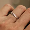 Кластерные кольца подлинные 925 серебряных серебряных женщин -пейзажа