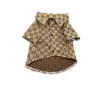 3style Designer Chien Vêtements Marque Chien Vêtements avec Jacquard Lettre Motif Doux Chiens Pull Classique Pet Casual Wear Vêtements Cardigan Chandails Manteau Tricoté