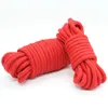 Cockrings 5m 10m 20m Cotton Rope Female Adult Sex products Slaves BDSM Bondage Soft Games Binding RolePlaying Toy 230411