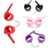 Adult Toys PU Leather Handcuffs For Sex Ankle Cuff Restraints Bondage Bracelet BDSM Woman Erotic Cosplay Couples Women 230411