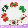 Hair Accessories Festive Cartoon Hairpin Comfortable To Wear Children's Fashionable Christmas Tree High Quality Material