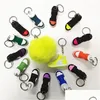 Designer Mini Sile 3D Sneaker Pompom Sleutelhanger Mannen Vrouwen Kinderen Sleutelhanger Cadeau Schoenen Sleutelhangers Handtas Ketting Basketbal Konijn Haardruppel D Dhrcp