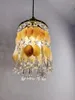 Pendant Lamps Gold Shell Crystal Lights Postmodern Light Luxury Bedroom Bedside Lamp Nordic Restaurant Ceiling Decor Hanging Lighting