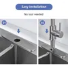 Kitchen Faucets Base Stainless Steel Faucet Plate Hole Cover Bathroom Escutcheon Tap Deck