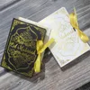 Nowości Eid Mubarak Moon Star Candy Gift Box Dekoracja Ramadan Dekoracja do domu muzułmańska partia islamska zaopatrzenie w 2023 DIY Ramadan Kareem Eid Gifts Z0411