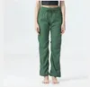 Lulus Yoga Outfits Suit 2022 New Dance Studio Women's Mid Rise Pantsカジュアルスリムで汎用性の高いビジネススピーカーワイドレッグDA