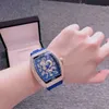Limited Editionluxury Designer Dameshorloges Hoogwaardige Automatische mechanische beweging Sapphire Diamond Waterdichte Sports Watch Speciale teller 45 g KSG5