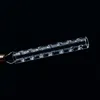 Perforerade tillbehör Terp Hollow Pillars 6mm*40mm kvartspiller för Terp Slurper Blender Banger Nails Glassvatten