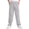 Pantalons pour hommes printemps été Pantalons de sport pour hommes, plus la taille 7XL 140KG Pantalon à haute élasticité Casual simple Pantalon de fitness Pantalon droit 48 50 54 W0411