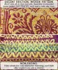 Filtar Bohemian Tribal filt reversibel färgglada rödblå boho hippie chenille tyg kast täcker soffan soffa stol älskar återlämnande