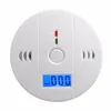 Freeshipping 85DB Digital LCD Backlight CO Carbon Monoxide Alarm Detector Tester CO Gas Sensor Alarm 85dB For Home Security Xvgqs