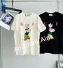 2023 Marca de luxo NOVO Mens Womens Designer Camisetas Impresso Moda Homem T-shirt Algodão Casual Tees Manga Curta Luxo Hip Hop Streetwear Camisetas S-XL Airik
