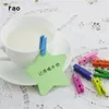Bag Clips Made in China 25mm 35mm 45mm 60mm 72mm color wood clips po clothing and textile decoration school office 230410