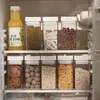 Storage Bottles Food Sealed Plastic Box Container Room Organizer Kitchen Supplies Simple Moisture-Proof Grain Tank Dry Goods Can