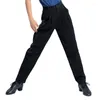 Scen Wear Latin Dance Pants for Boys Professional Competition Training Chacha Rumba Tango Dress Children DN14853