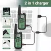 Andra sportvaror Baofeng MP25 Walkie Talkie Waterproof Mini Twoway Radio USB Typ C Charger PMR FRS Portable Walkietalkies för EL 231110